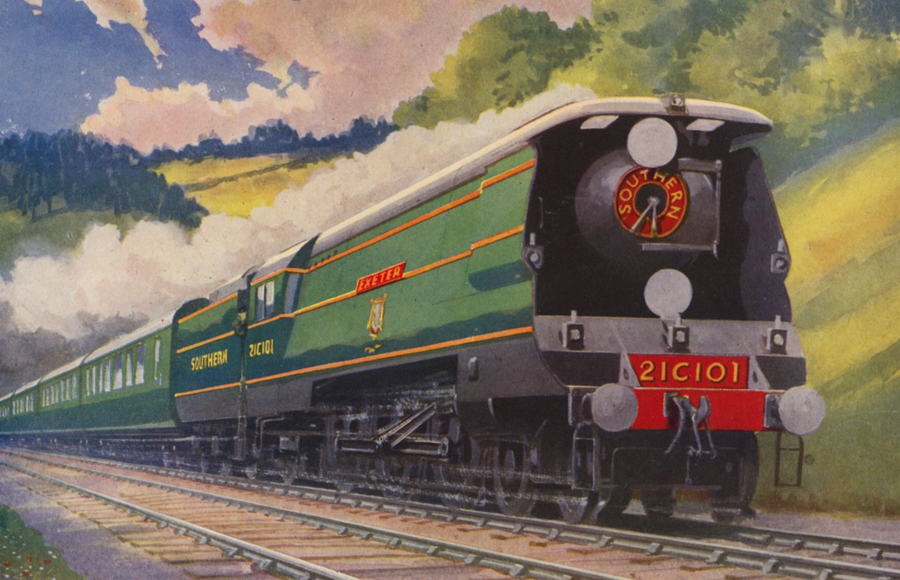 Ein Southern Railway Hauptstrecken-Express von William John Patton McDowell