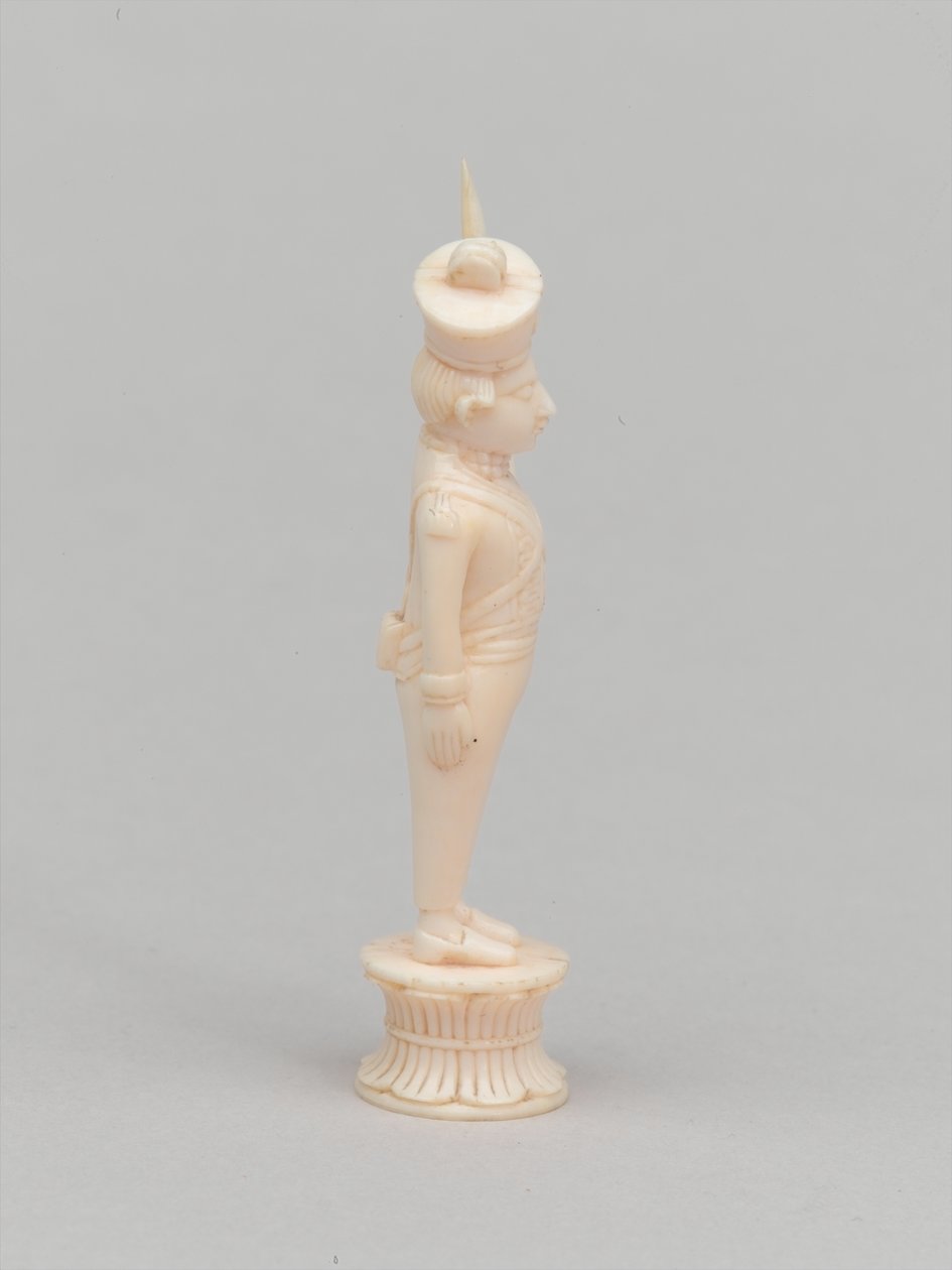 Weißer Bauer, Schachfigur, Indien von William John Roffe