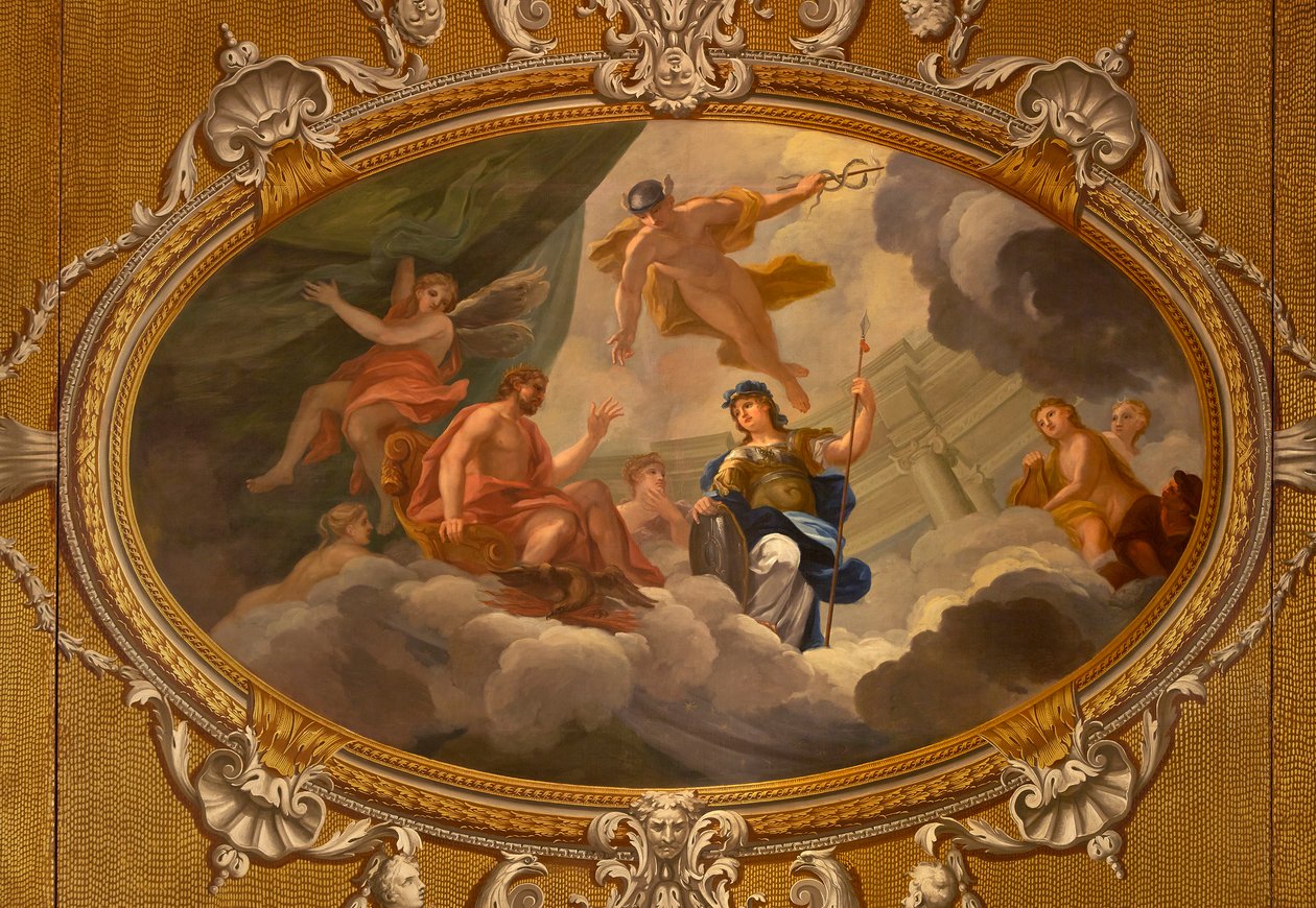 Die Königsgalerie Decke, Kensington Palace von William Kent