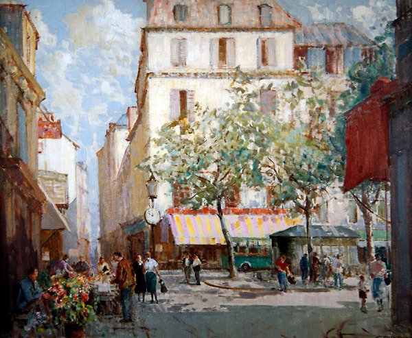Ein Platz in Paris von William Lee Hankey