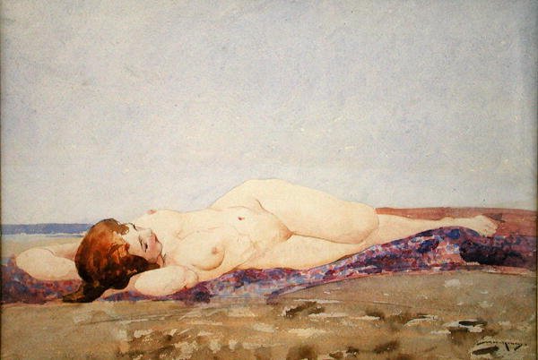 Liegender Akt von William Lee Hankey