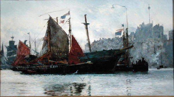 Hafen von Ramsgate von William Lionel Wyllie