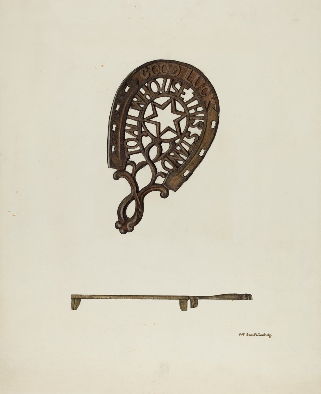 Dreifuß, ca. 1939 von William Ludwig
