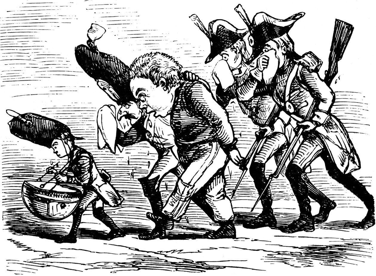 Illustration aus dem Buch The Rose and The Ring von William Thackeray, 1855 von William Makepeace Thackeray