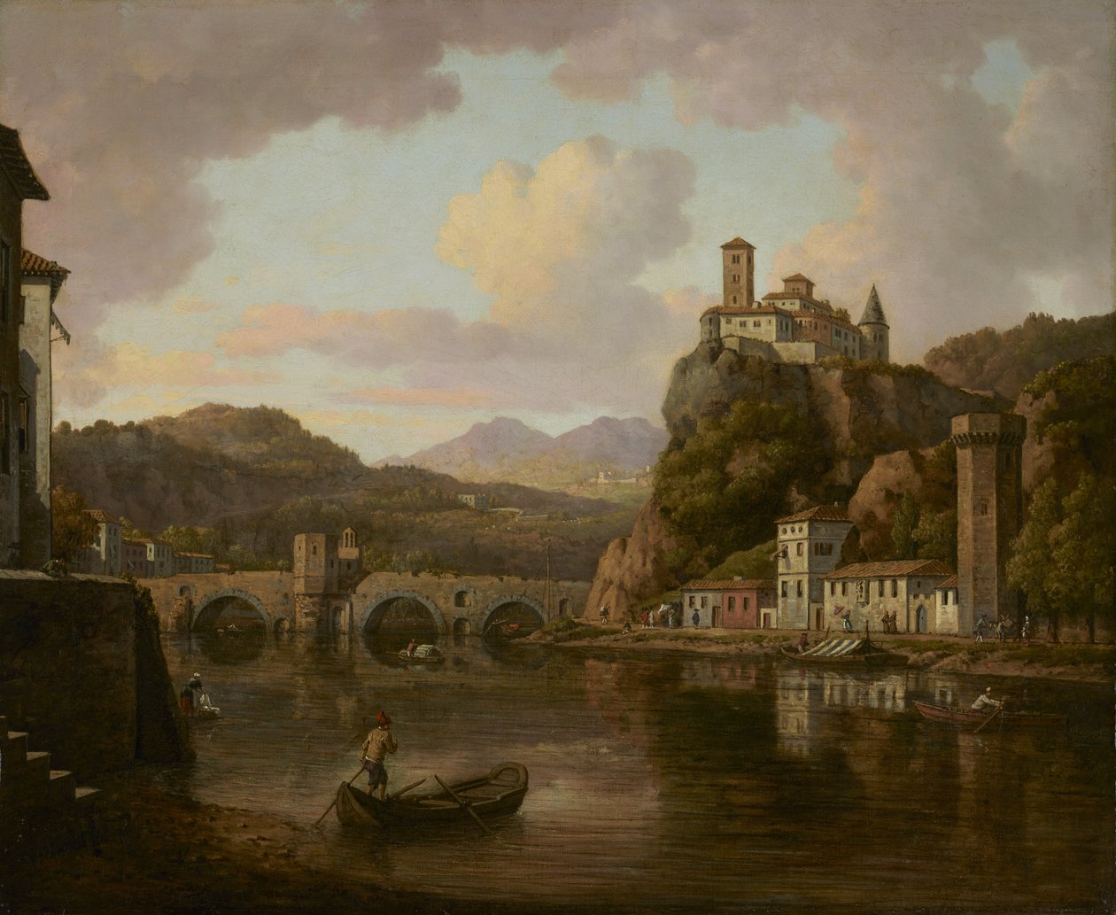 Schloss am Rhône-Fluss, Frankreich von William Marlow