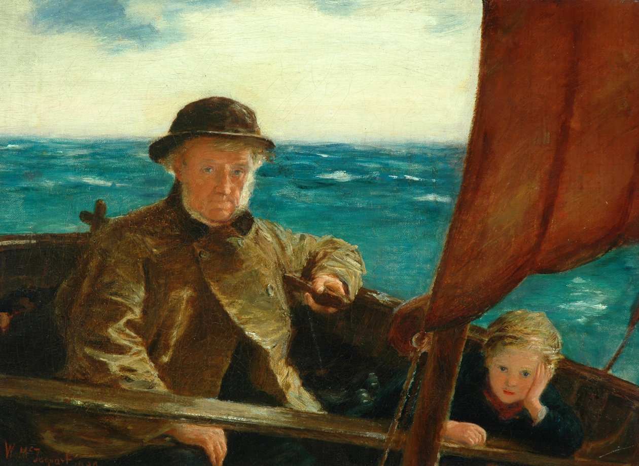 Vater ist am Steuer, 1889 von William McTaggart