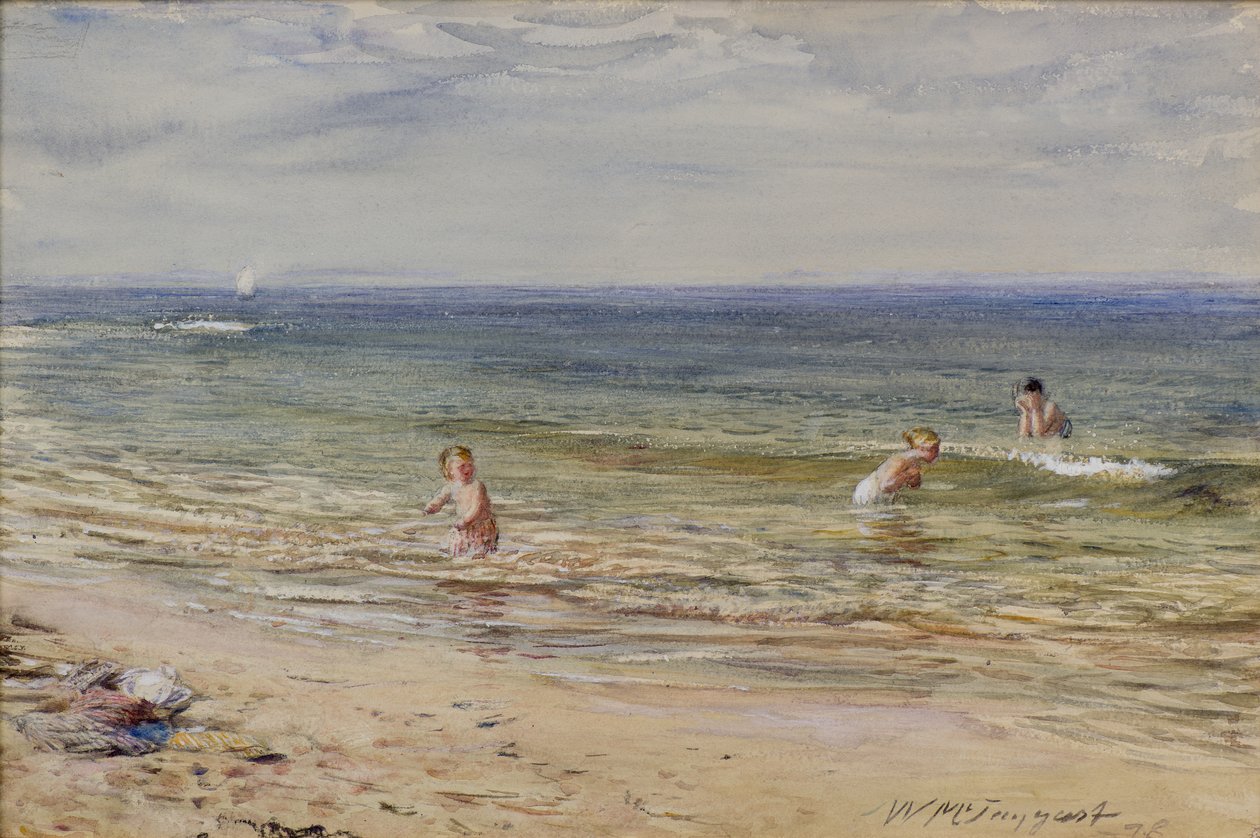 Badende Mädchen von William McTaggart