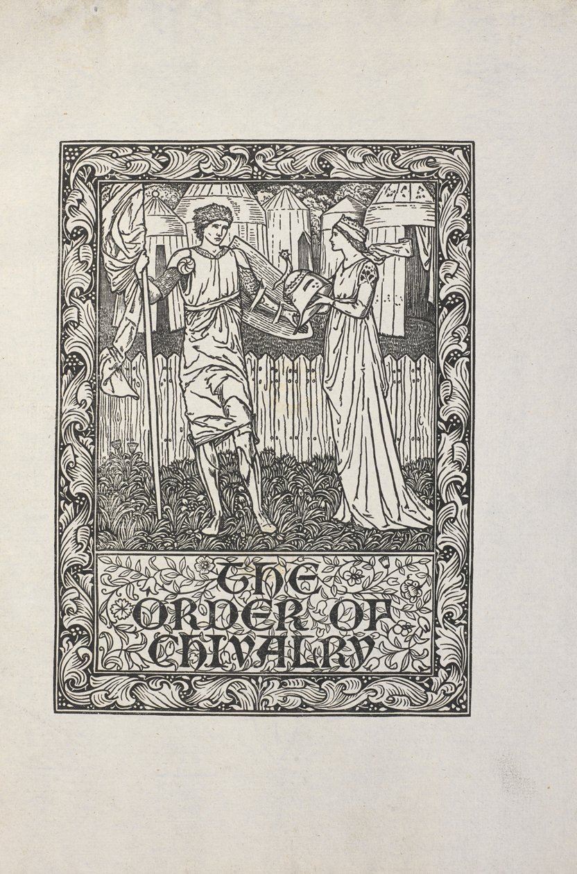 Illustration von William Morris, für 