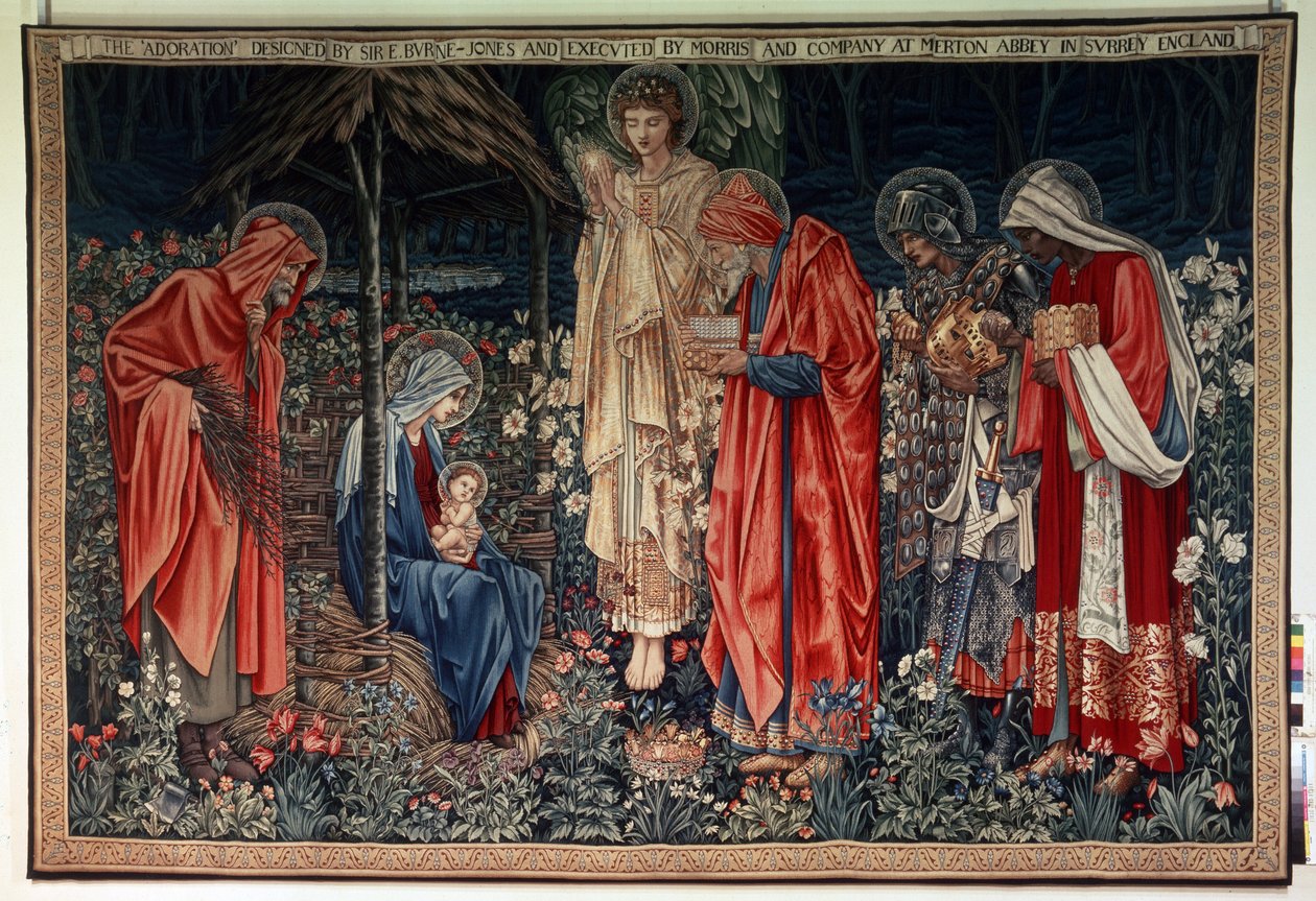 Die Anbetung der Könige von William Morris