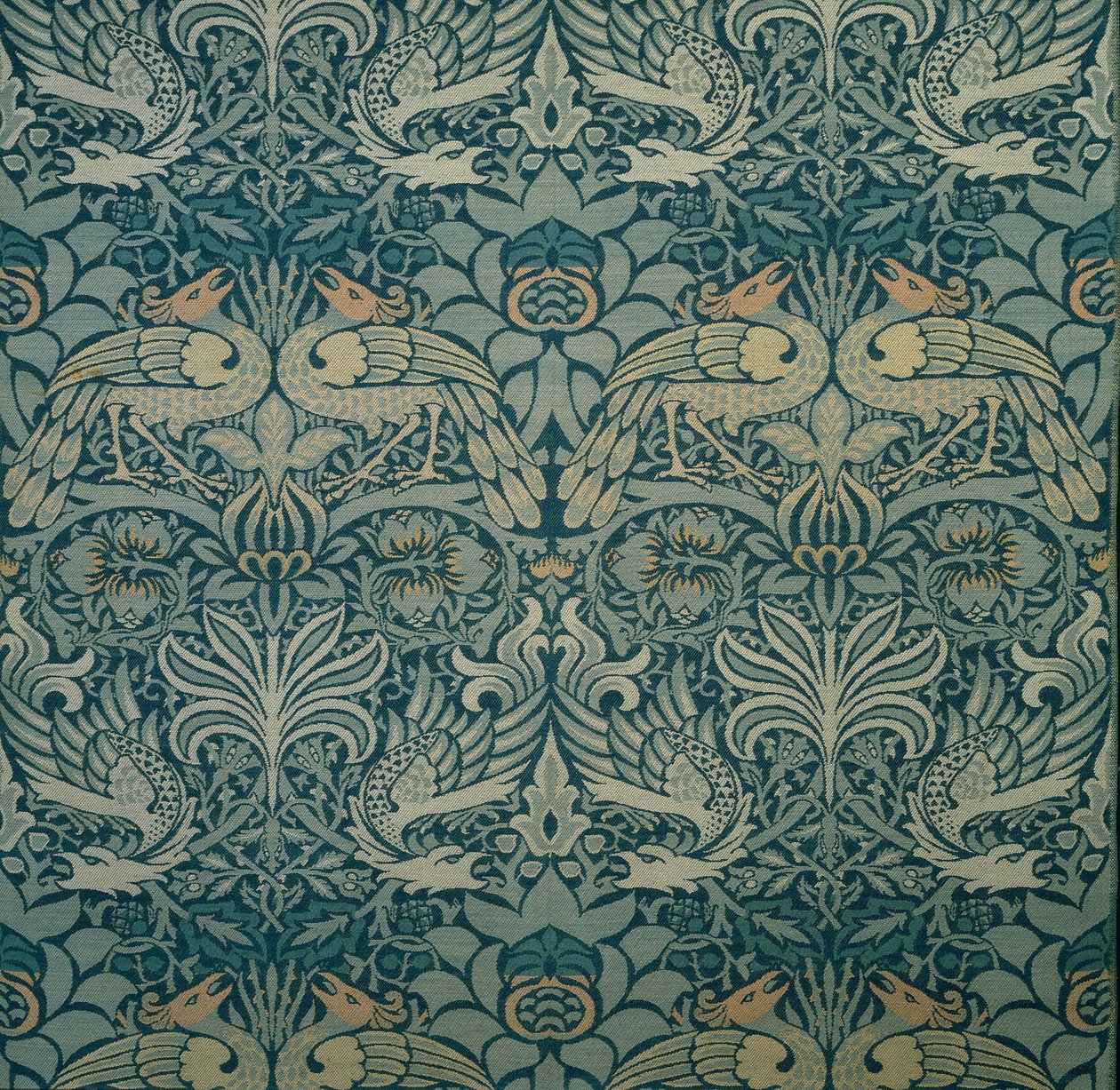 Dekorationsstoff, 1876-1890 von William Morris Tapestry Works