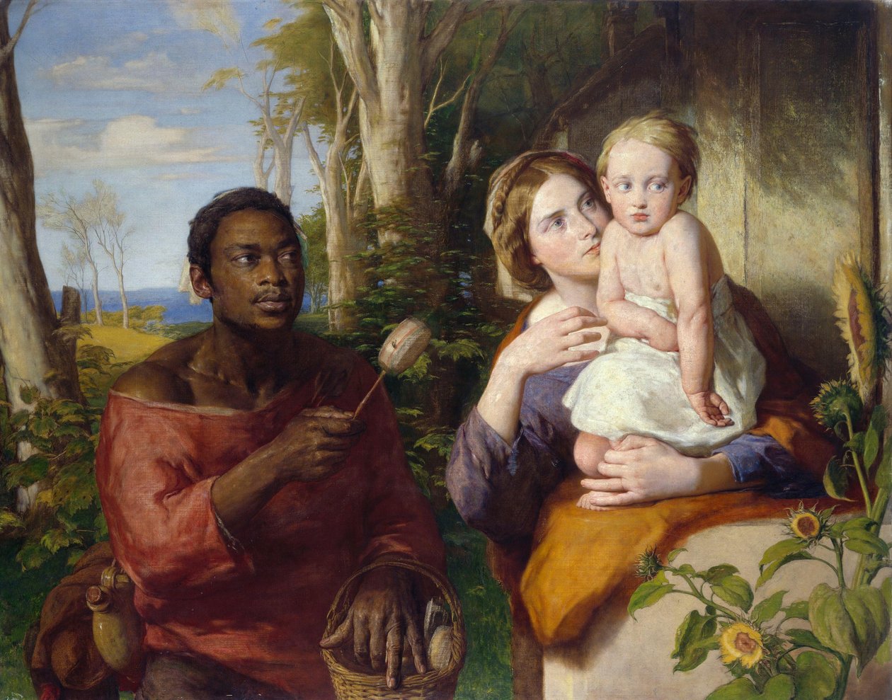 Der Spielzeugverkäufer von William Mulready