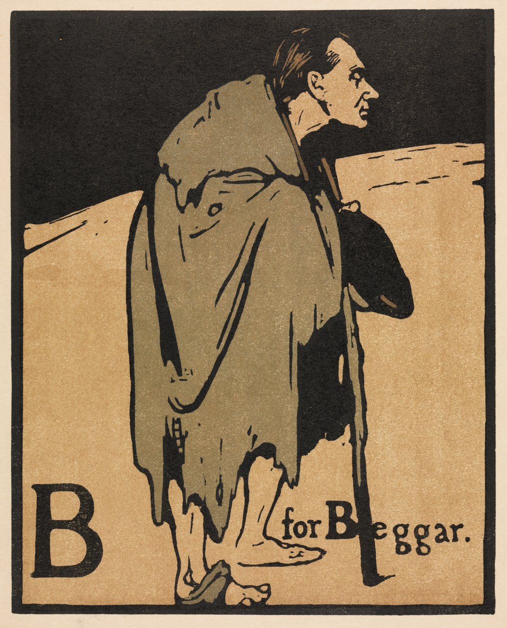 Ein Alphabet: B steht für Bettler von William Nicholson
