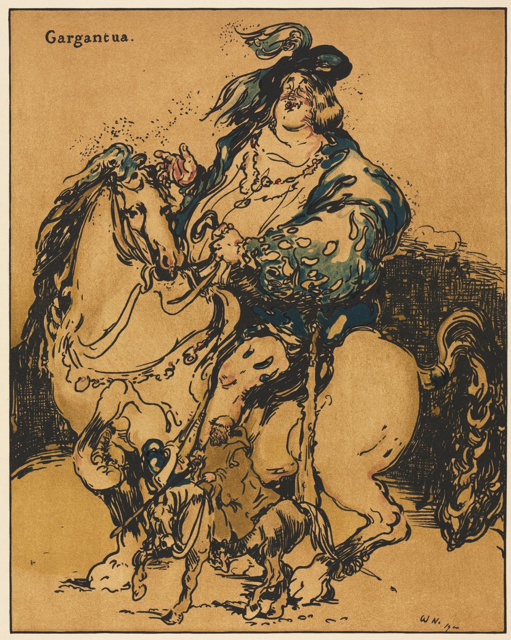 Charaktere der Romantik: Gargantua von William Nicholson