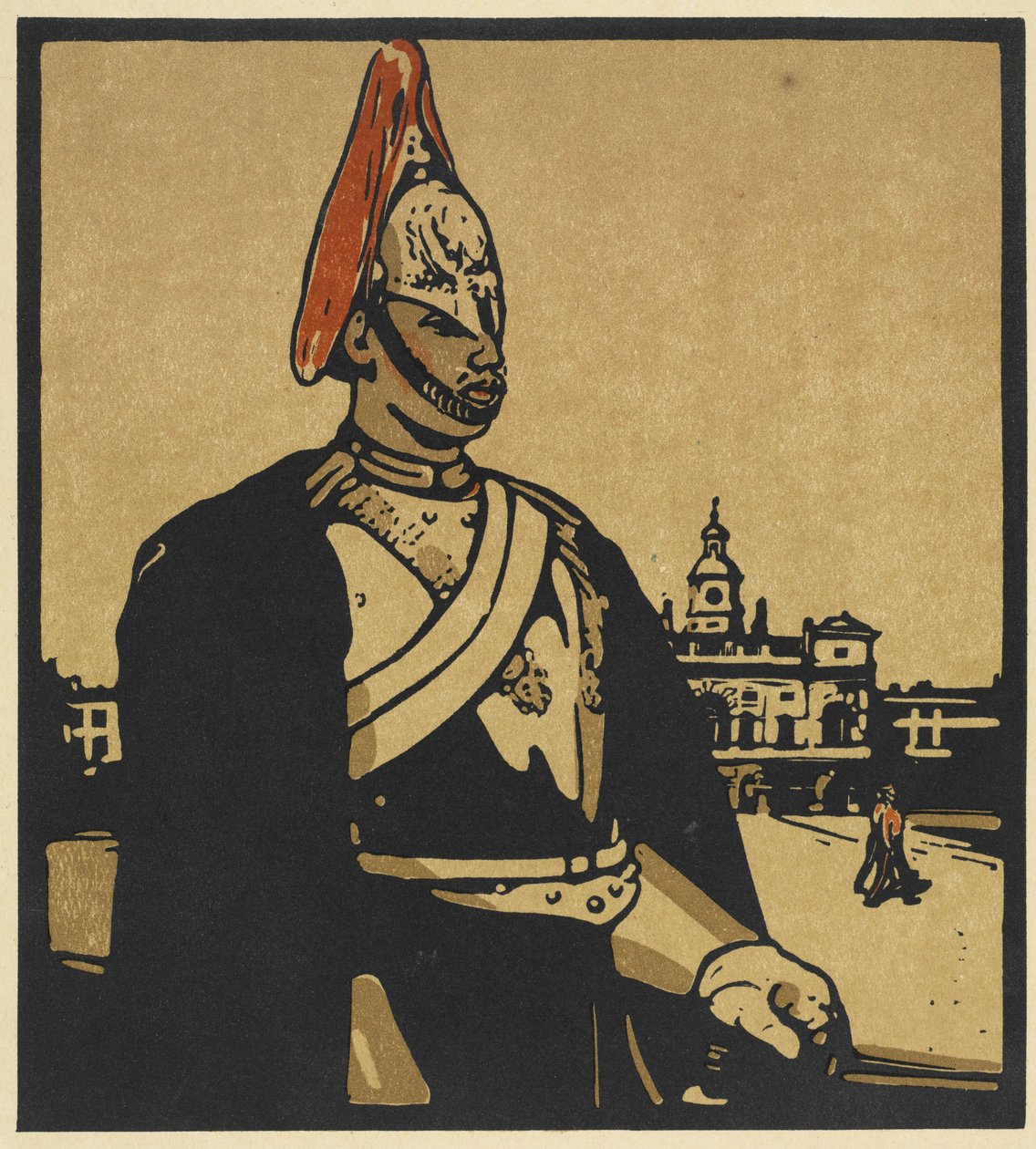 Londoner Typen: Gardist von William Nicholson