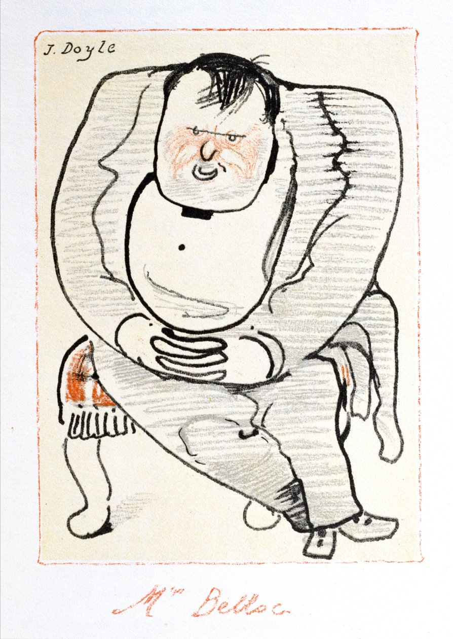 Mr Belloc, Illustration aus 