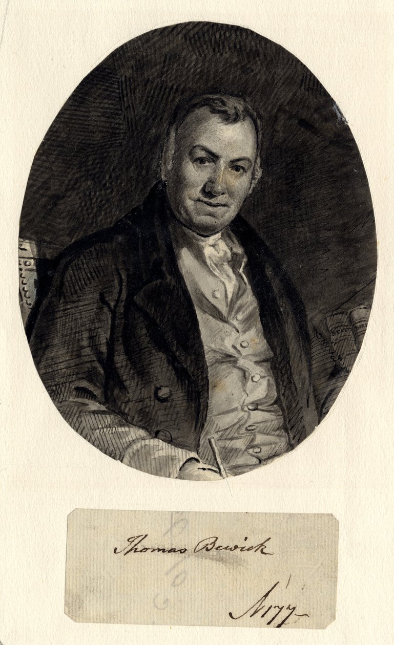 Porträt von Thomas Bewick von William Nicholson