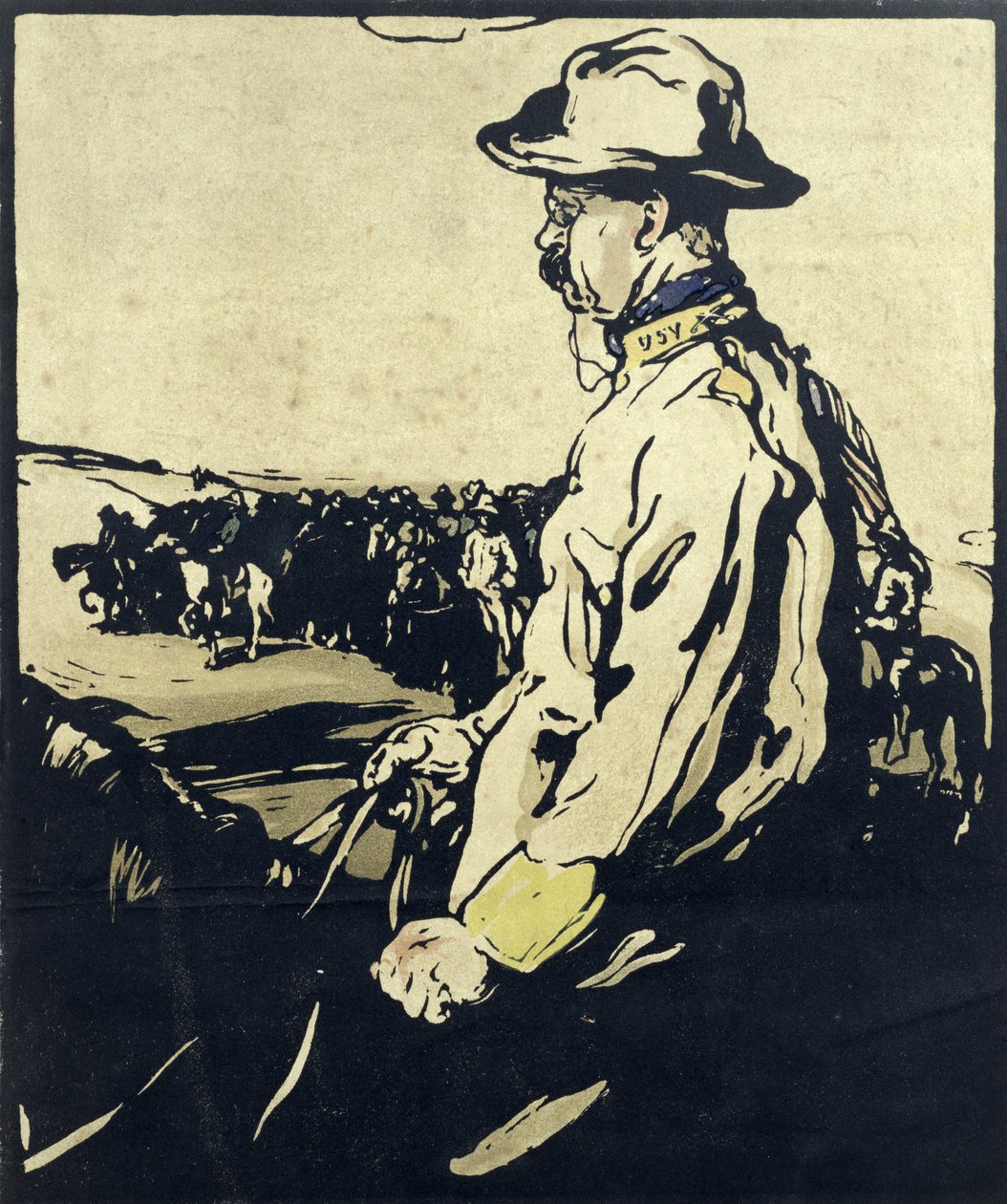 Präsident Theodore Roosevelt, Illustration aus 
