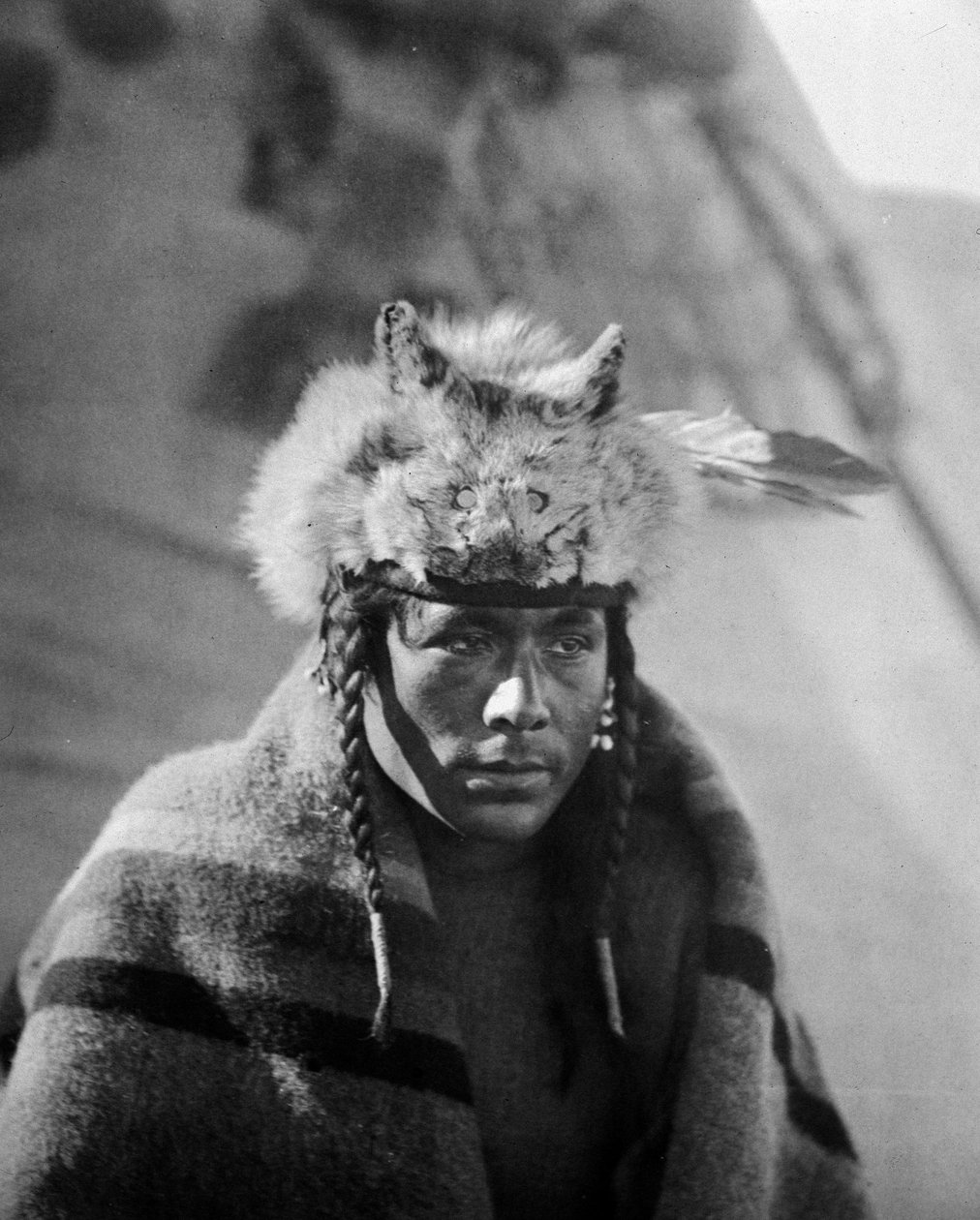 Prärie-Indianer, Kanada, späte 19. Jahrhundert von William Notman