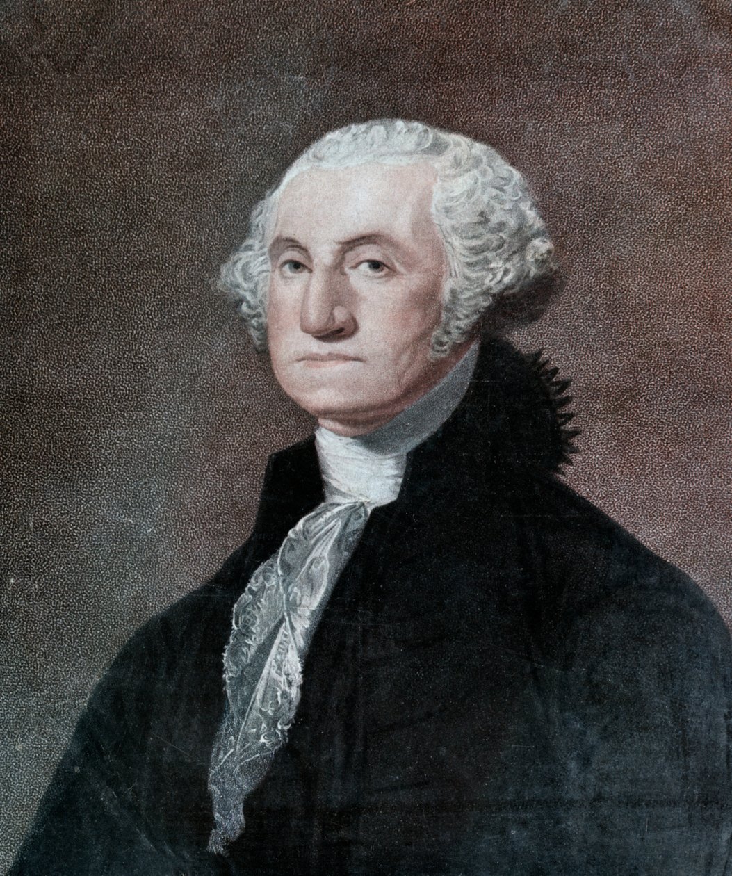 George Washington, erster Präsident der Vereinigten Staaten, ca. 1798 1912 von William Nutter