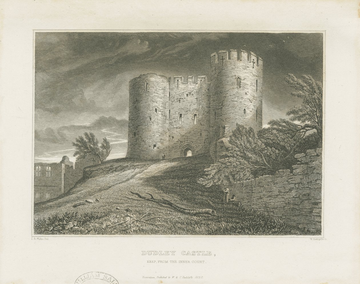 Dudley Schloss - Der Bergfried von William Radclyffe