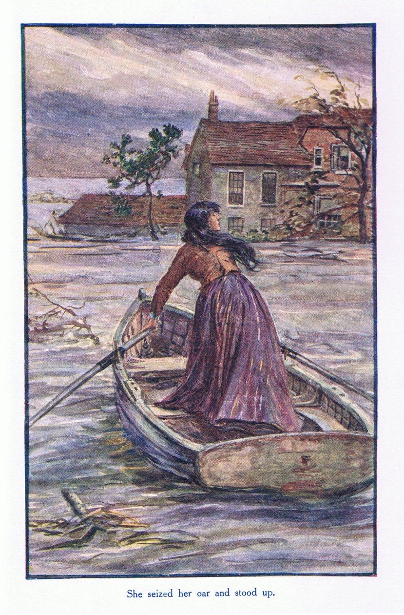 Sie ergriff ihr Ruder und stand auf von William Rainey
