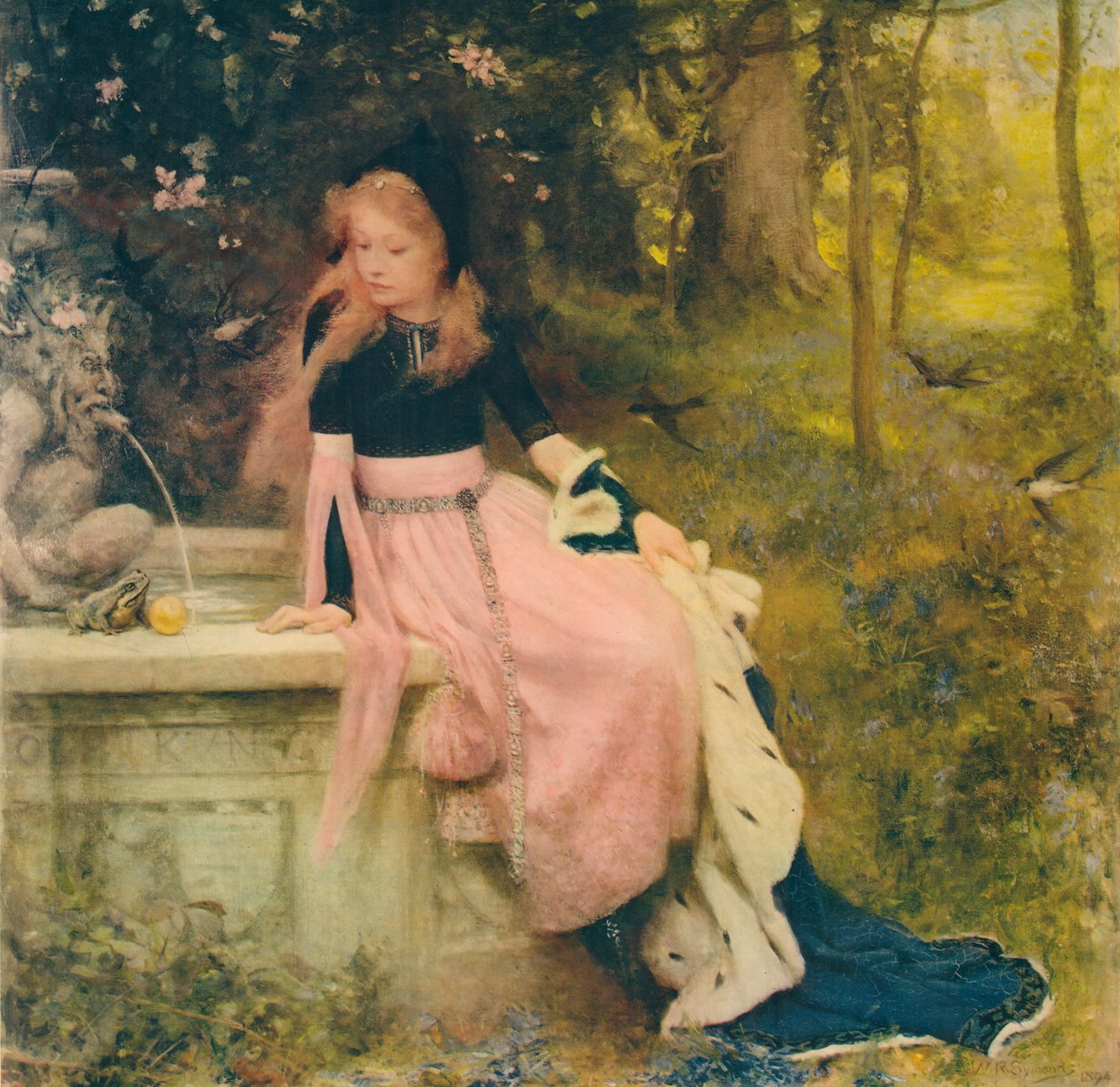 Die Prinzessin und der Frosch von William Robert Symonds