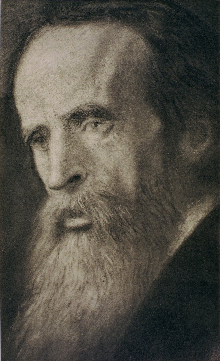 Porträt von Sir Leslie Stephen (1832-1904) von William Rothenstein