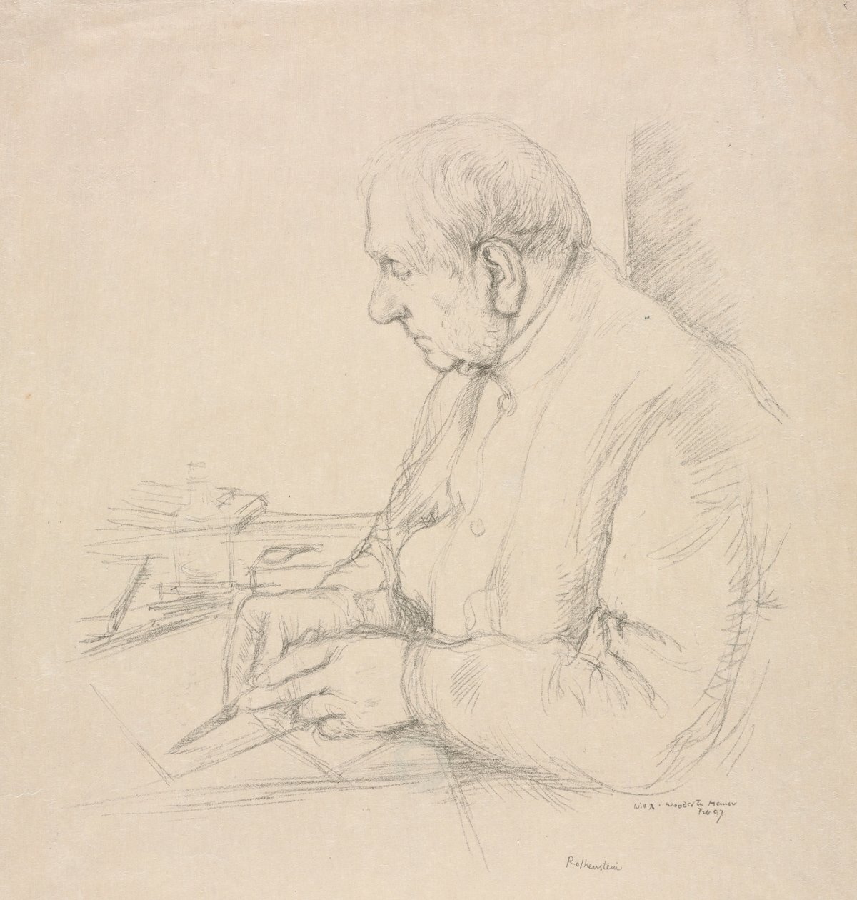 Sir Francis Seymour Haden, 1897 von William Rothenstein