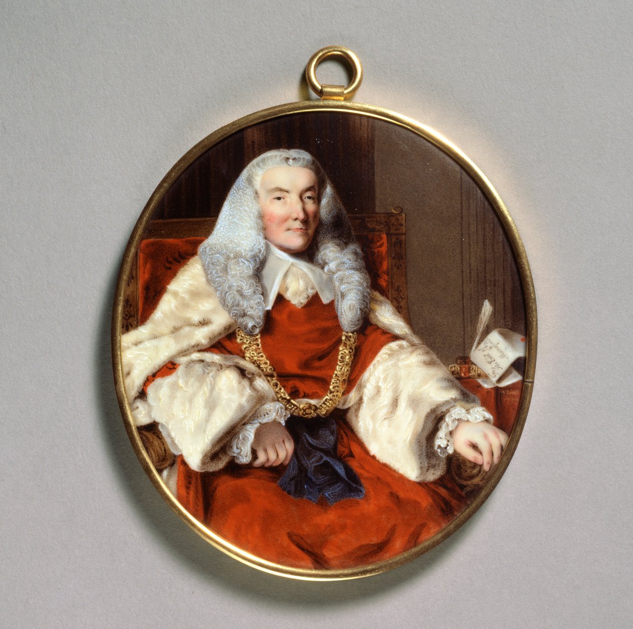 Porträt von Sir William Murray, 1. Earl of Mansfield, 18. Jahrhundert von William Russell Birch