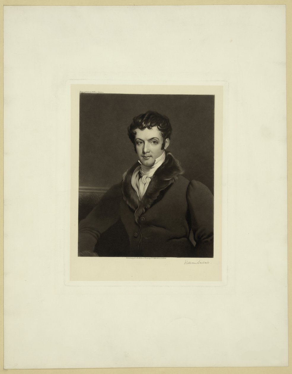 Porträt von Washington Irving 1783-1859 von William Sartain