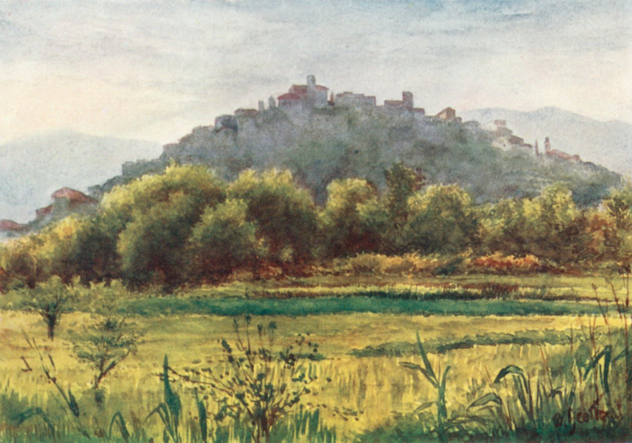Cagnes, Abend von William Scott