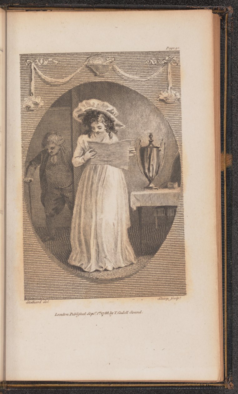 Illustration für Canto IV von William Sharp after Thomas Stothard