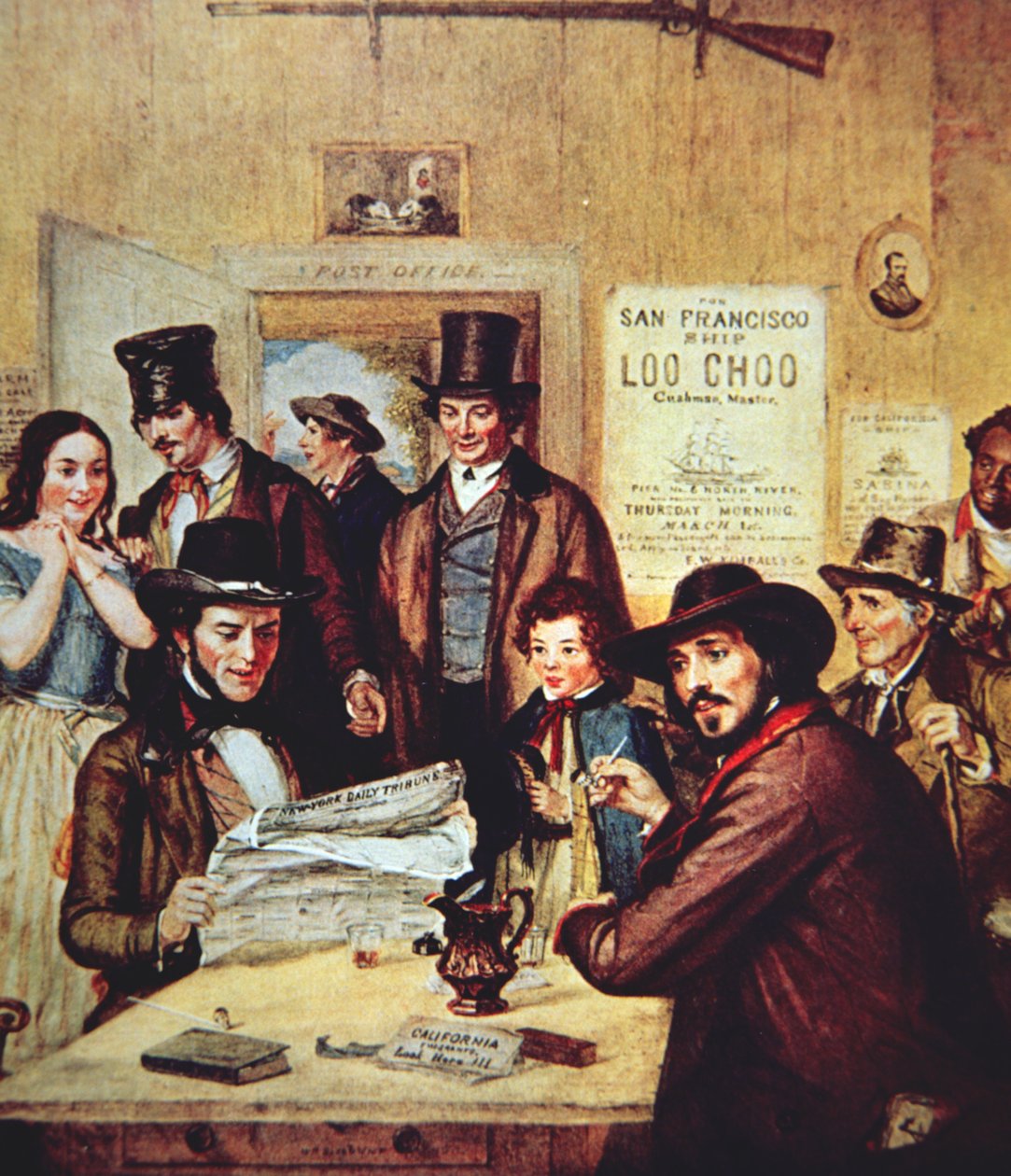 Kalifornische Nachrichten von William Sidney Mount