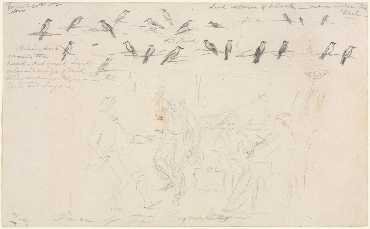 Tanz der Heuarbeiter, ca. 1845 von William Sidney Mount