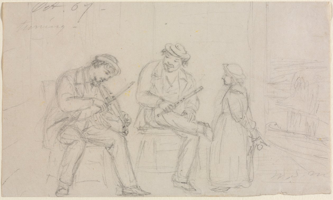 Stimmen, 1867 von William Sidney Mount