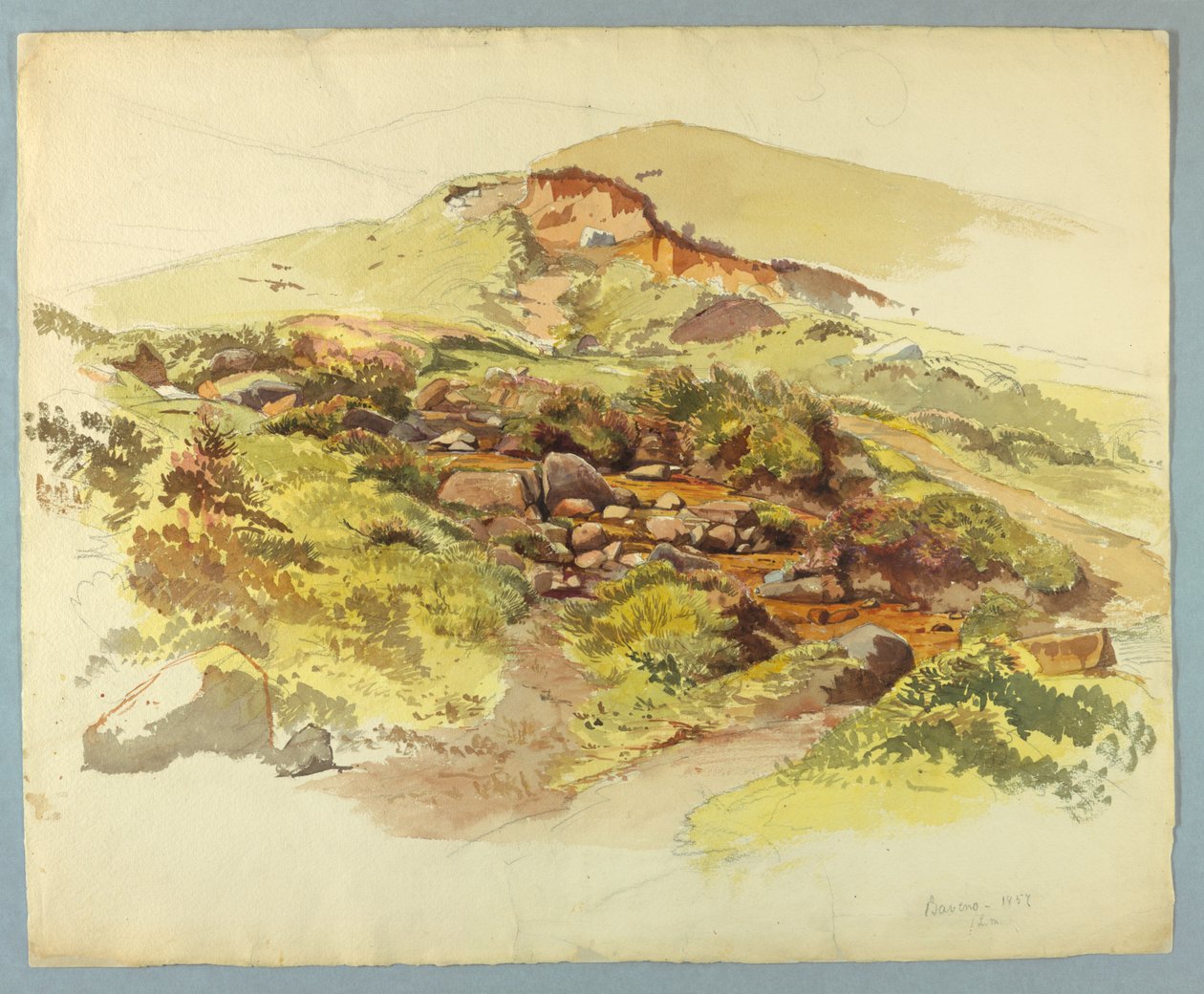 Studie einer Landschaft, Baveno, Lago Maggiore, Italien von William Stanley Haseltine