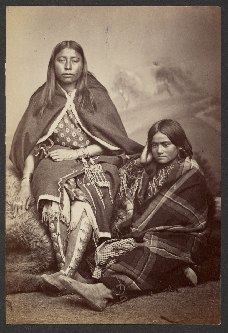 Frauen des Kiowa-Volkes von William Stinson Soule