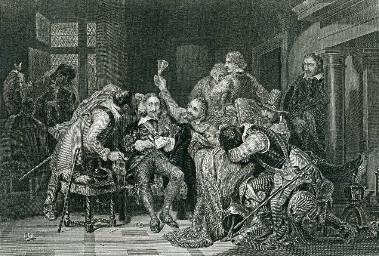 König Karl I. im Wachraum von William T. Hulland