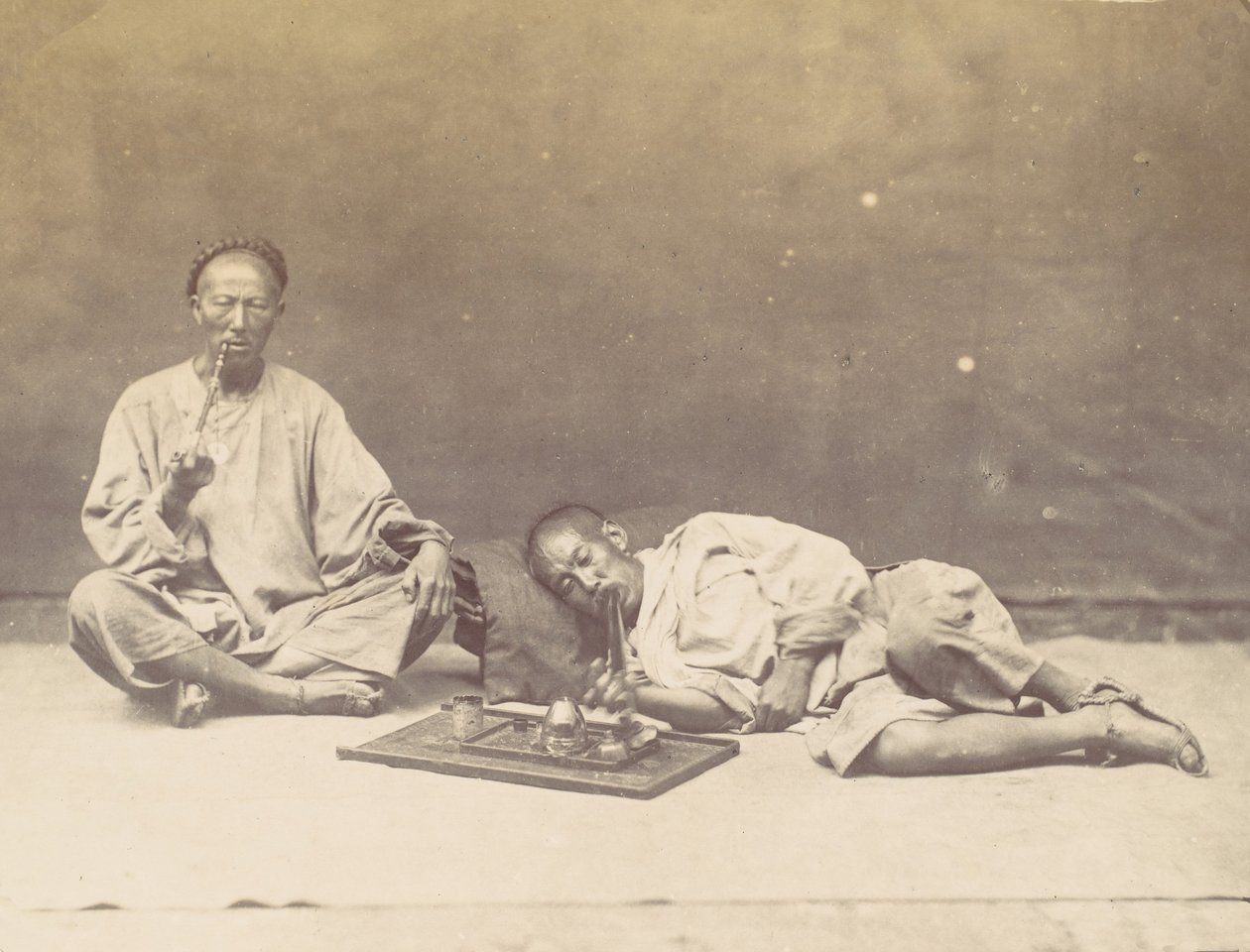 Opiumraucher, 1867 von William Thomas Saunders