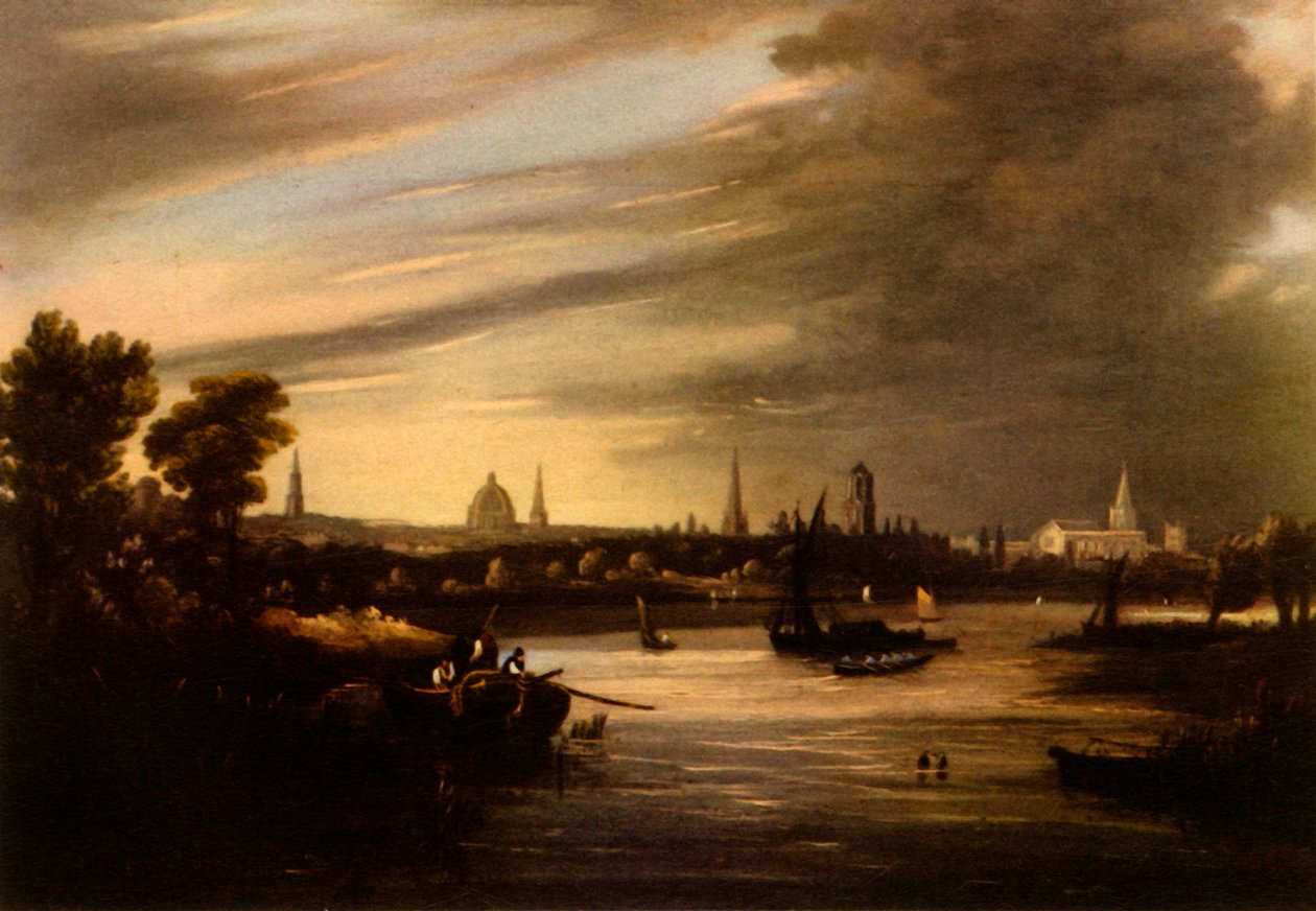 Westansicht von Oxford, 19. Jahrhundert, 1943 von Joseph Mallord William Turner