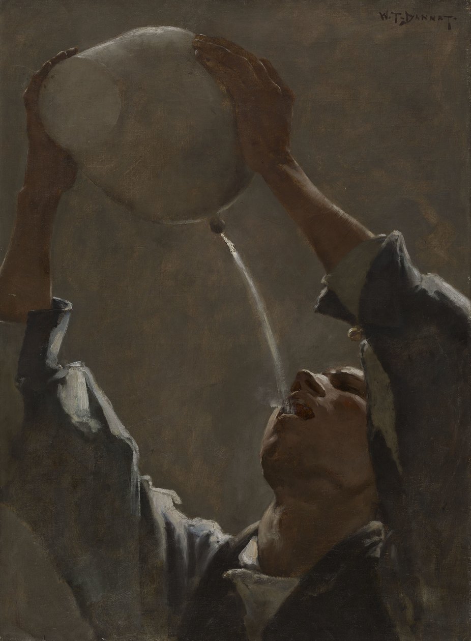 Studie für "Ein aragonischer Schmuggler", 1881 von William Turner Dannat