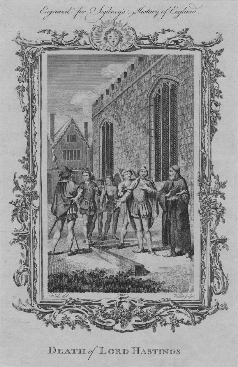Tod von Lord Hastings, 1773 von William Walker