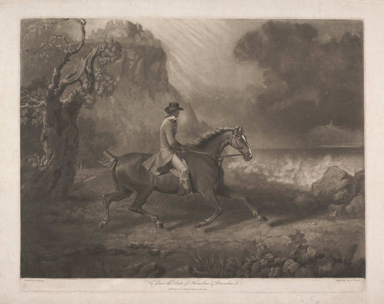 Seine Gnaden der Herzog von Hamilton und Brandon usw. von William Ward