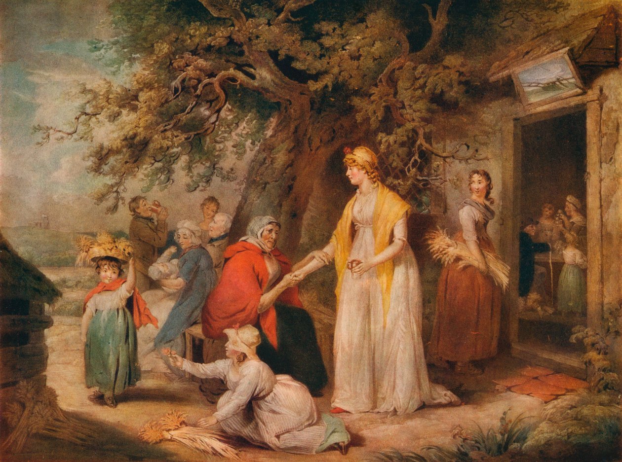 Vor einem Landgasthaus, 18. Jahrhundert von William Ward