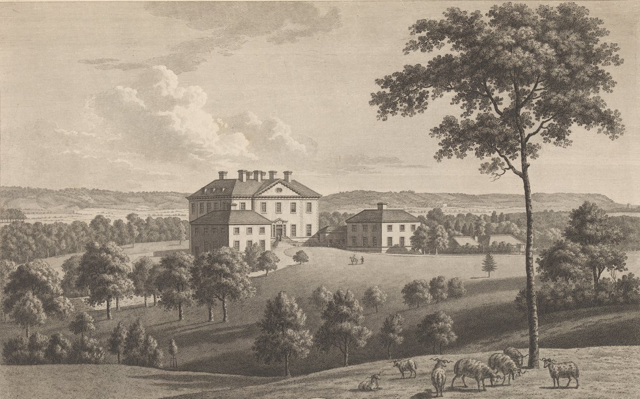 Montreal, in der Nähe von Sevenoke, im County Kent, aus Edward Hasteds, Die Geschichte und T..., 1777-90 von William Watts