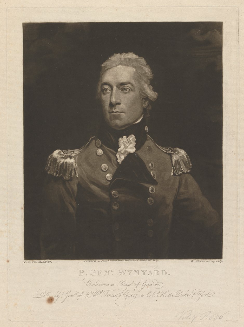 Generalleutnant William Wynyard von William Whiston Barney