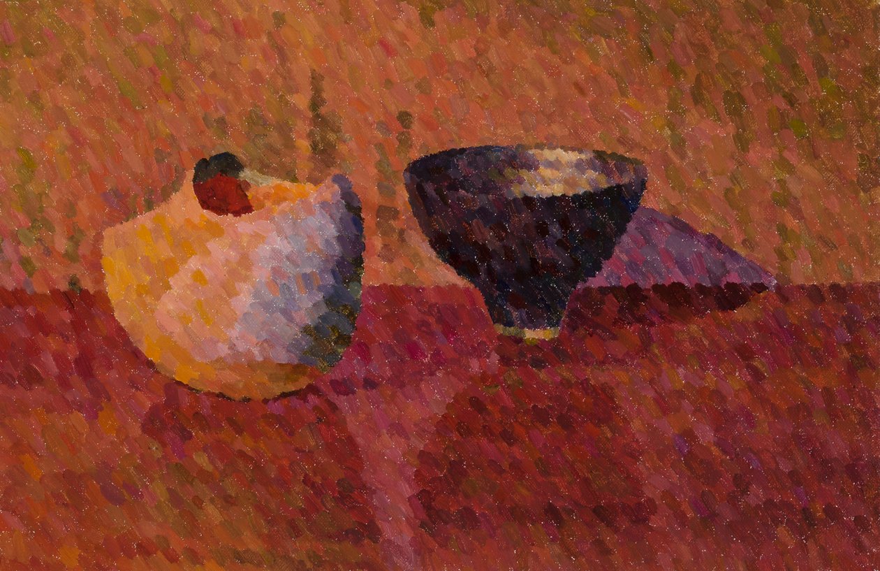 Stillleben, zwei Gefäße, 2019 von William Wilkins
