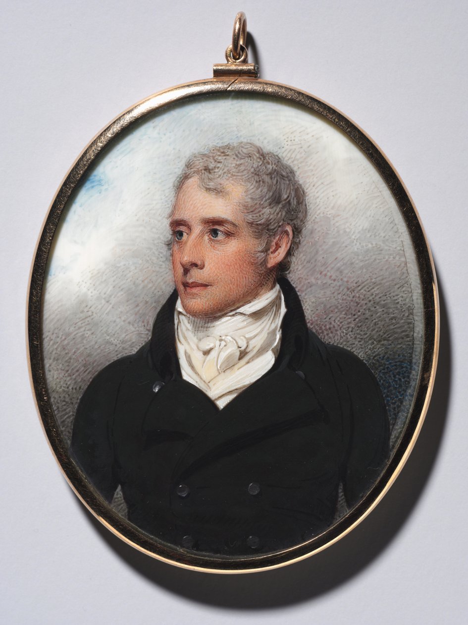 Porträt von Sandford Peacocke, 1801 von William Wood