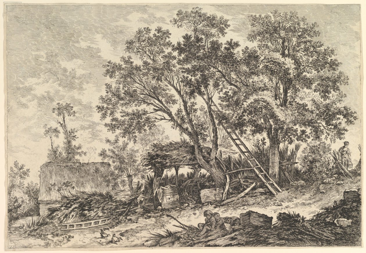 IIe. Vue de Fronville, 18. Jahrhundert von William Wynne Ryland