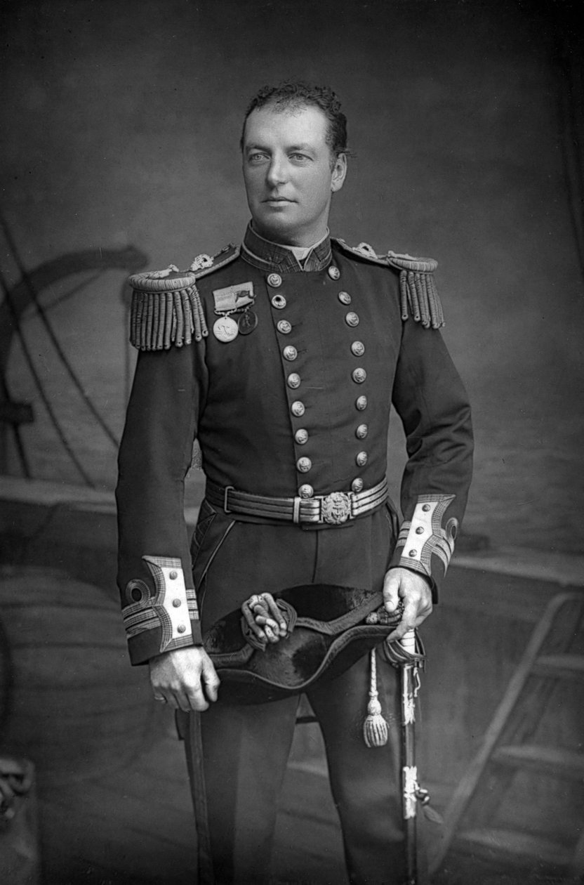 Lord Charles Beresford 1846-1919, britischer Admiral und Parlamentsmitglied, 1890 von William and Daniel Downey